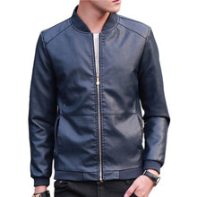 Load image into Gallery viewer, URBANFIND 2018 Autumn Winter Men's Leather Coat Korean Slim Fit Leather Jackets Size M-4XL Fashion Casual Outwear for Man Jacket